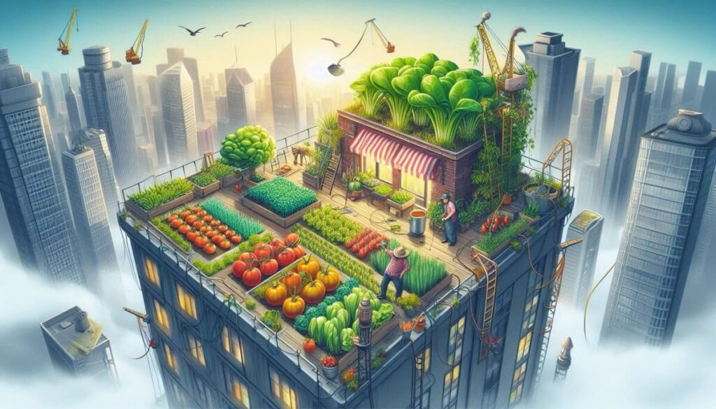 ¿Se pueden cultivar hortalizas nutritivas en las azoteas?