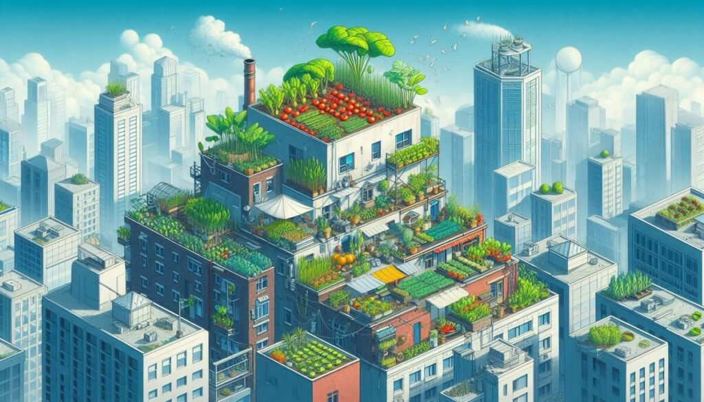 ¿Se pueden cultivar hortalizas nutritivas en las azoteas?